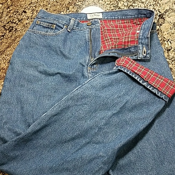 ll bean original fit jeans